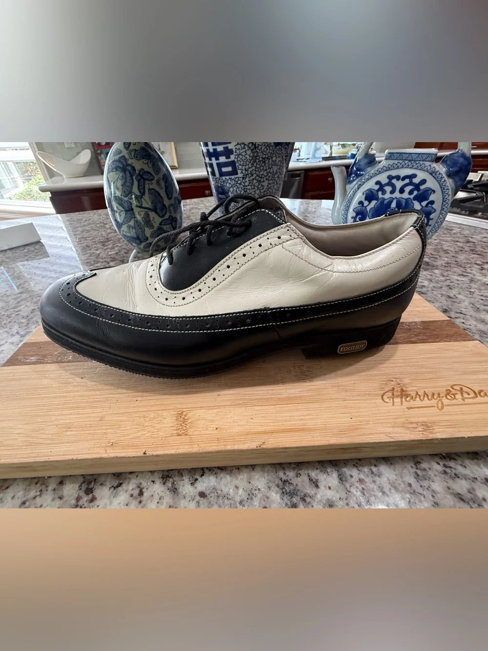 FootJoy platform shoes
